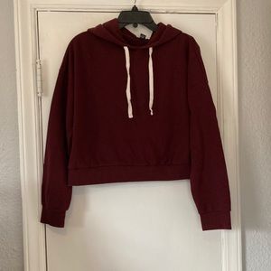 Crop hoodie